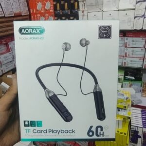 AORAX-201 Wireless Neckband with 60 Hour Battery