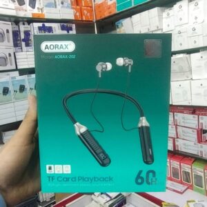 AORAX-202 Wireless Neckband with 60 Hour Battery