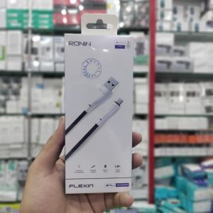 Ronin FLEXIN USB to Micro USB 2.4A braided fast charging cable 1.2m